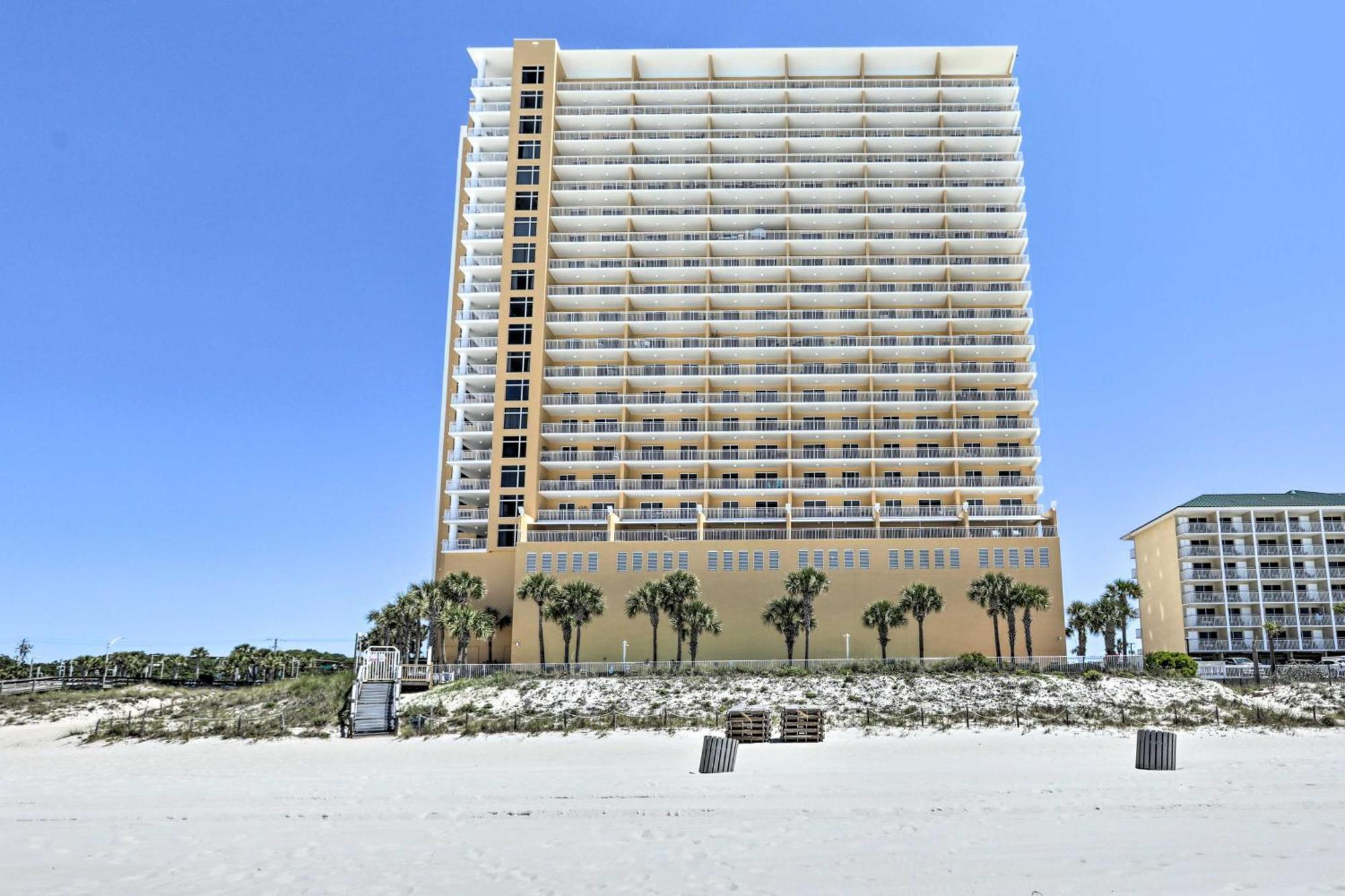 Oceanfront Pcb Condo With Gulf Views And Pool Access! Панама-Сити Экстерьер фото
