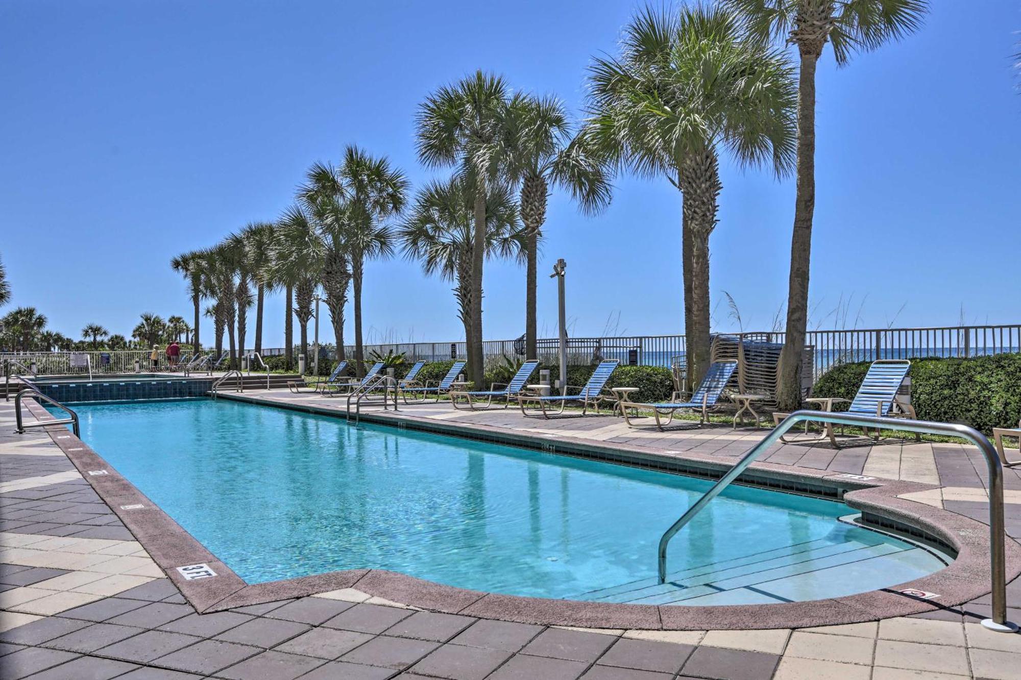 Oceanfront Pcb Condo With Gulf Views And Pool Access! Панама-Сити Экстерьер фото
